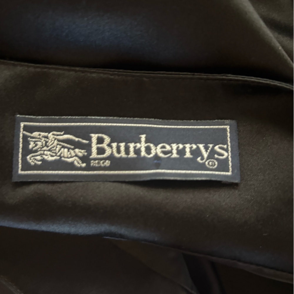 Vintage! Burberry Black silk vest blouse Size 12 - Picture 2 of 5